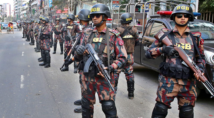 উপজেলা নির্বাচনে ৪১৮ প্লাটুন বিজিবি মোতায়েন